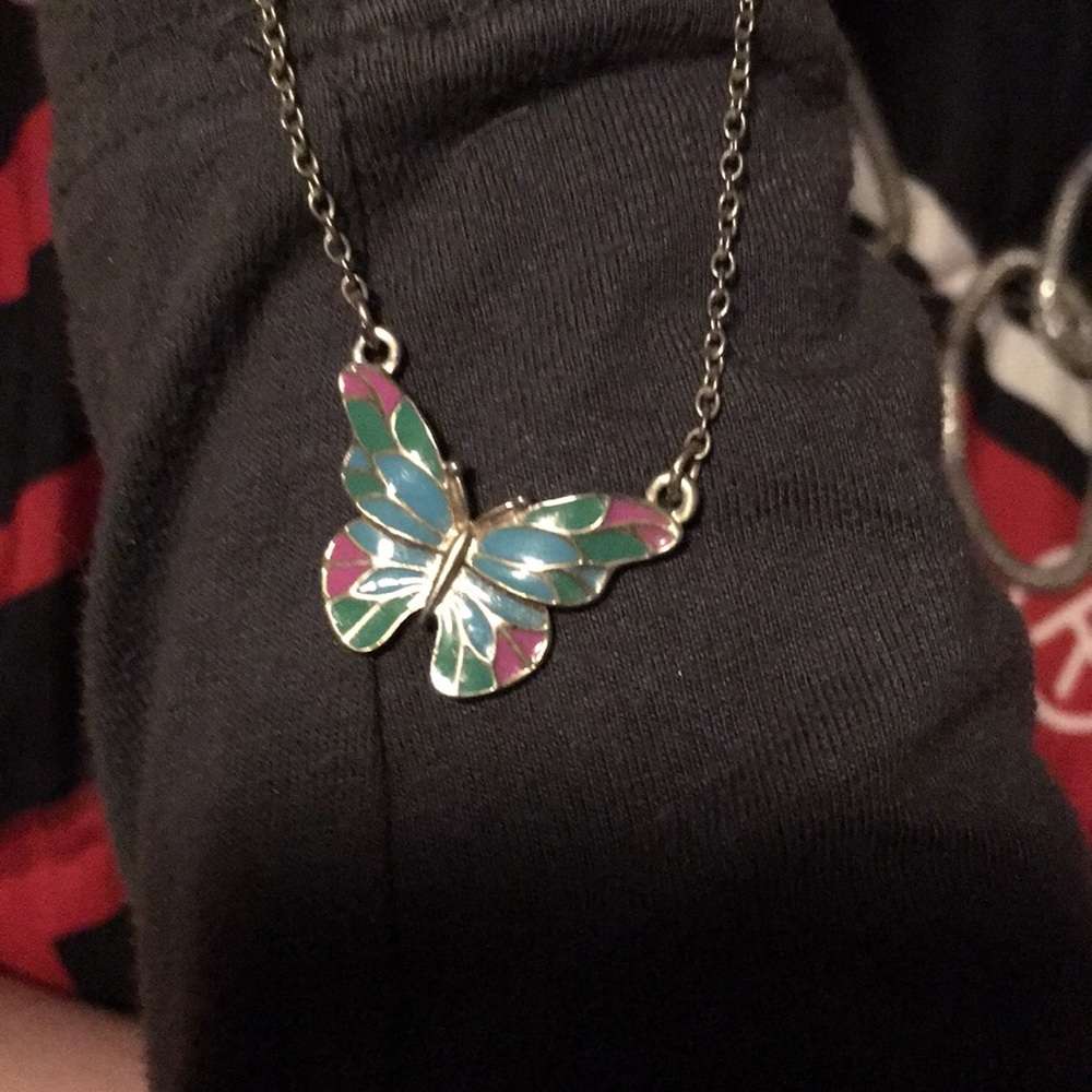 Butterfly necklace